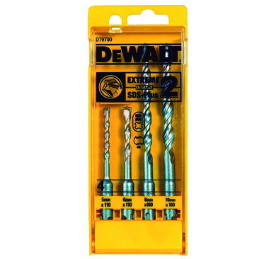 DEWALT DT9700-QZ JOC 4 BROQUES SDS-PLUS EXTREME2 5/6/8/10mm